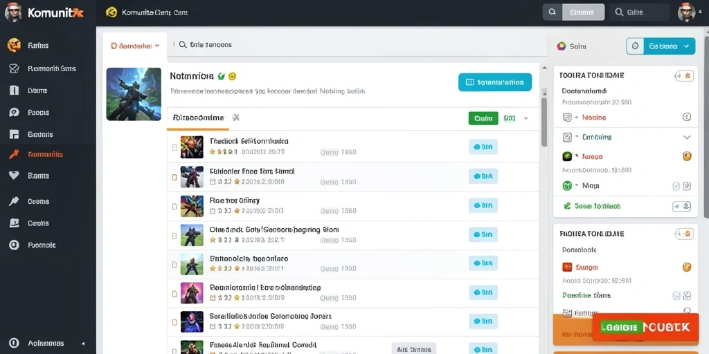 Screenshot menunjukkan tampilan awal yang menarik dan interaktif.