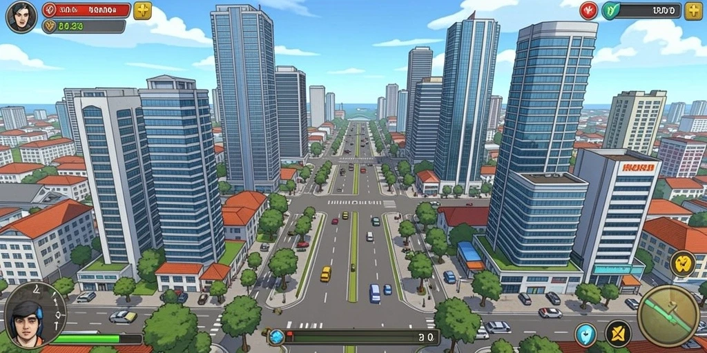 Tampilan fitur permainan DKK yang menarik.