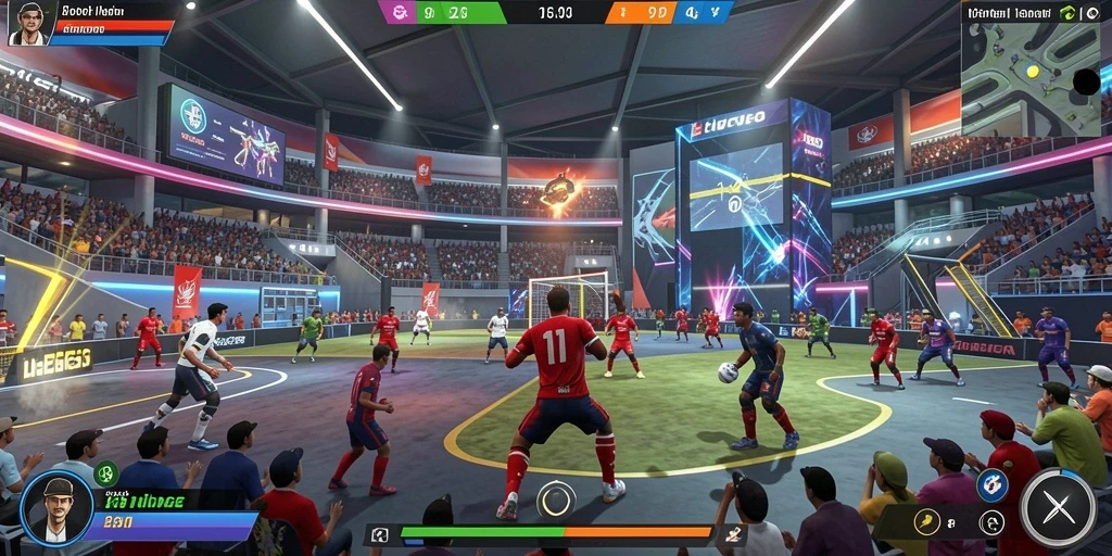 Tampilan utama GEBYAR4D yang menarik dan penuh warna.