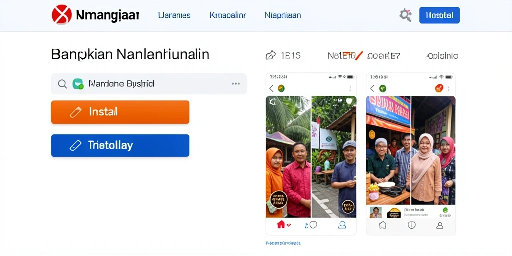 Tampilan antarmuka yang ramah pengguna.