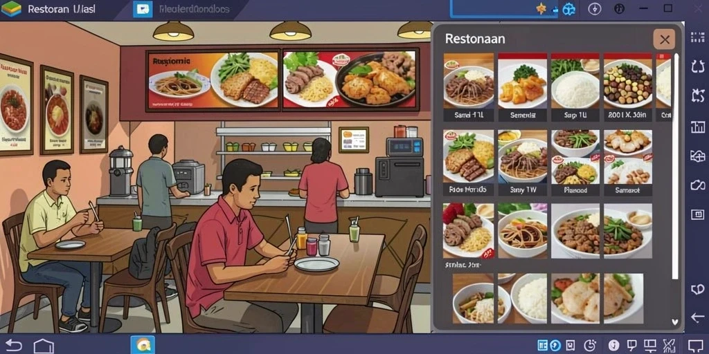 Tampilan antarmuka yang mudah digunakan.