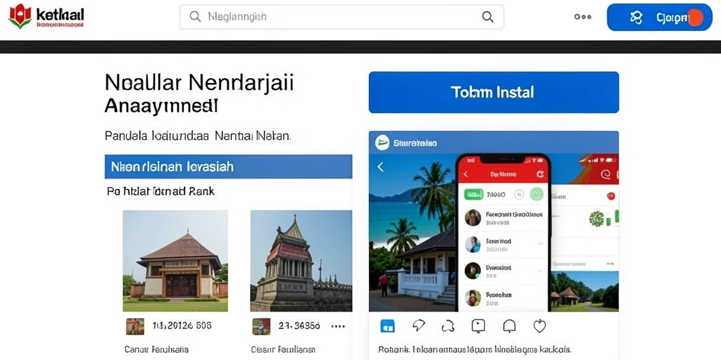 Tampilan antarmuka game yang modern dan menarik.