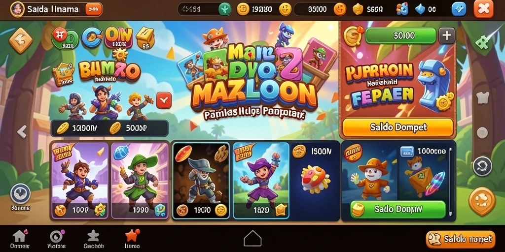 Tampilan antarmuka yang intuitif dan mudah dipahami.