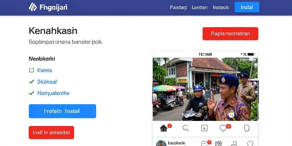 Tampilan antarmuka yang menarik dan mudah digunakan.